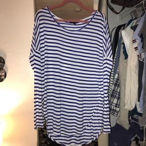 Banana Republic Stripped Long Sleeve Top